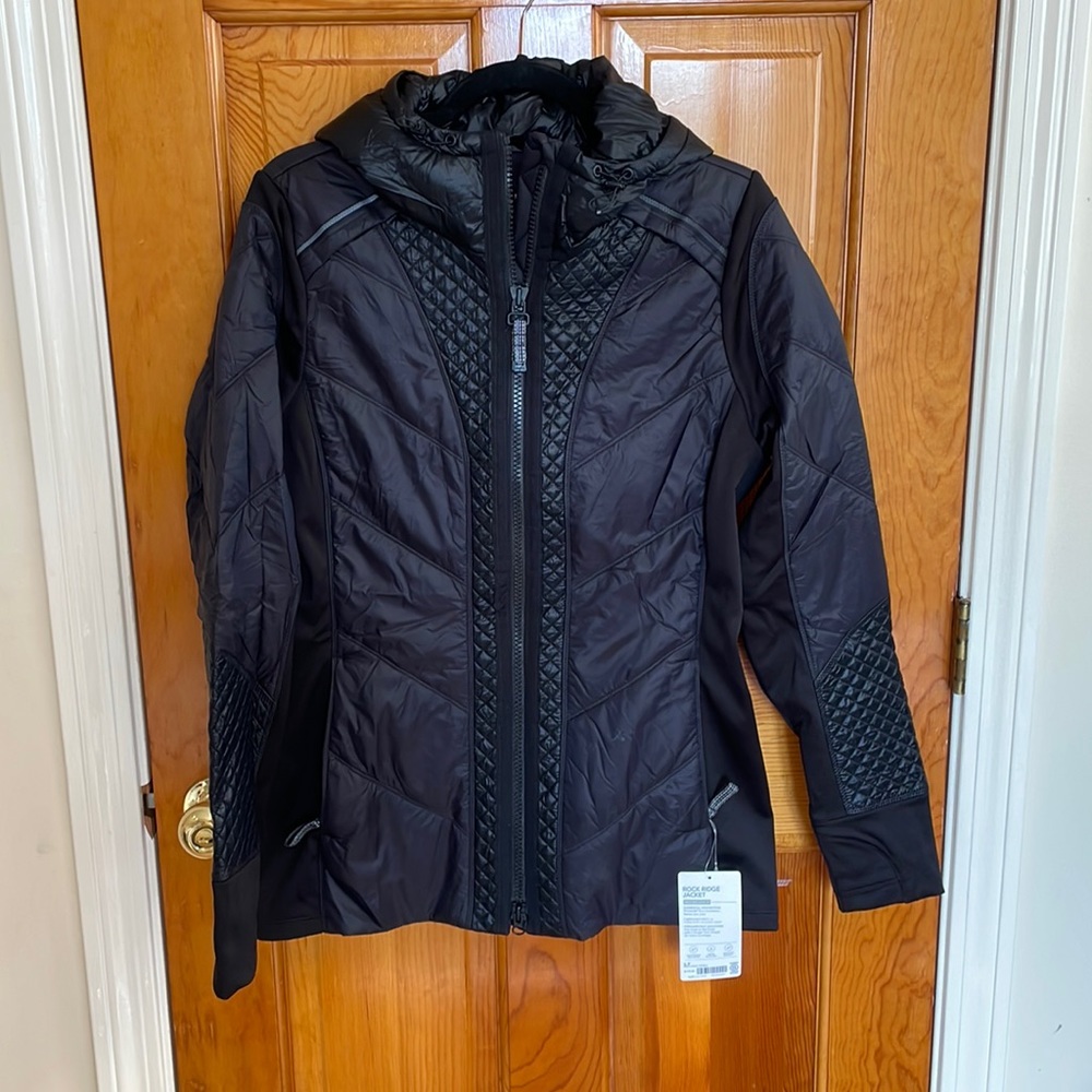 Athleta Rock Ridge Jacket Large Tall NWT Black